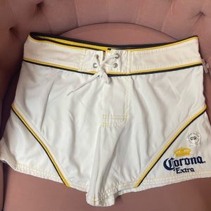 NWT Vintage Corona Board Shorts Corona Extra Surf Shorts Swim Shorts Size L